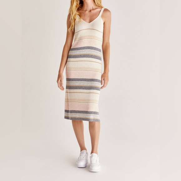 Z Supply Dresses & Skirts - Z Supply Malibu Striped Knit Dress